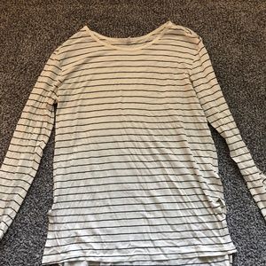 Striped long sleeve shirt